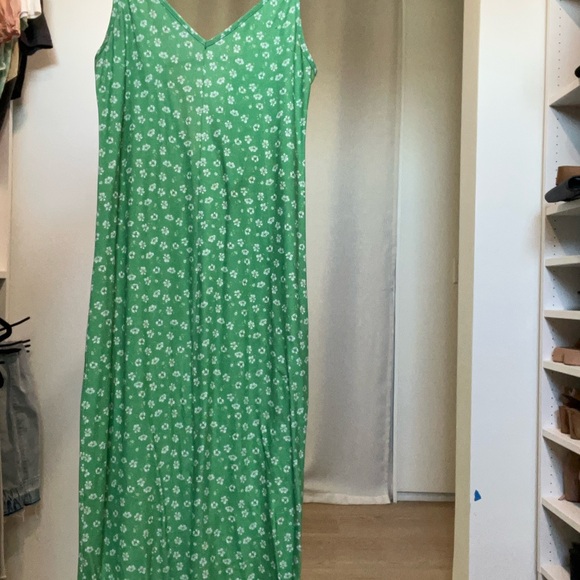 ASOS Green Floral Maxi Dress - Picture 2 of 2